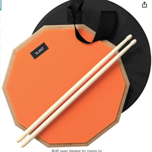 Slint 12 Inch Snare Drum Practice Pad and Sticks.